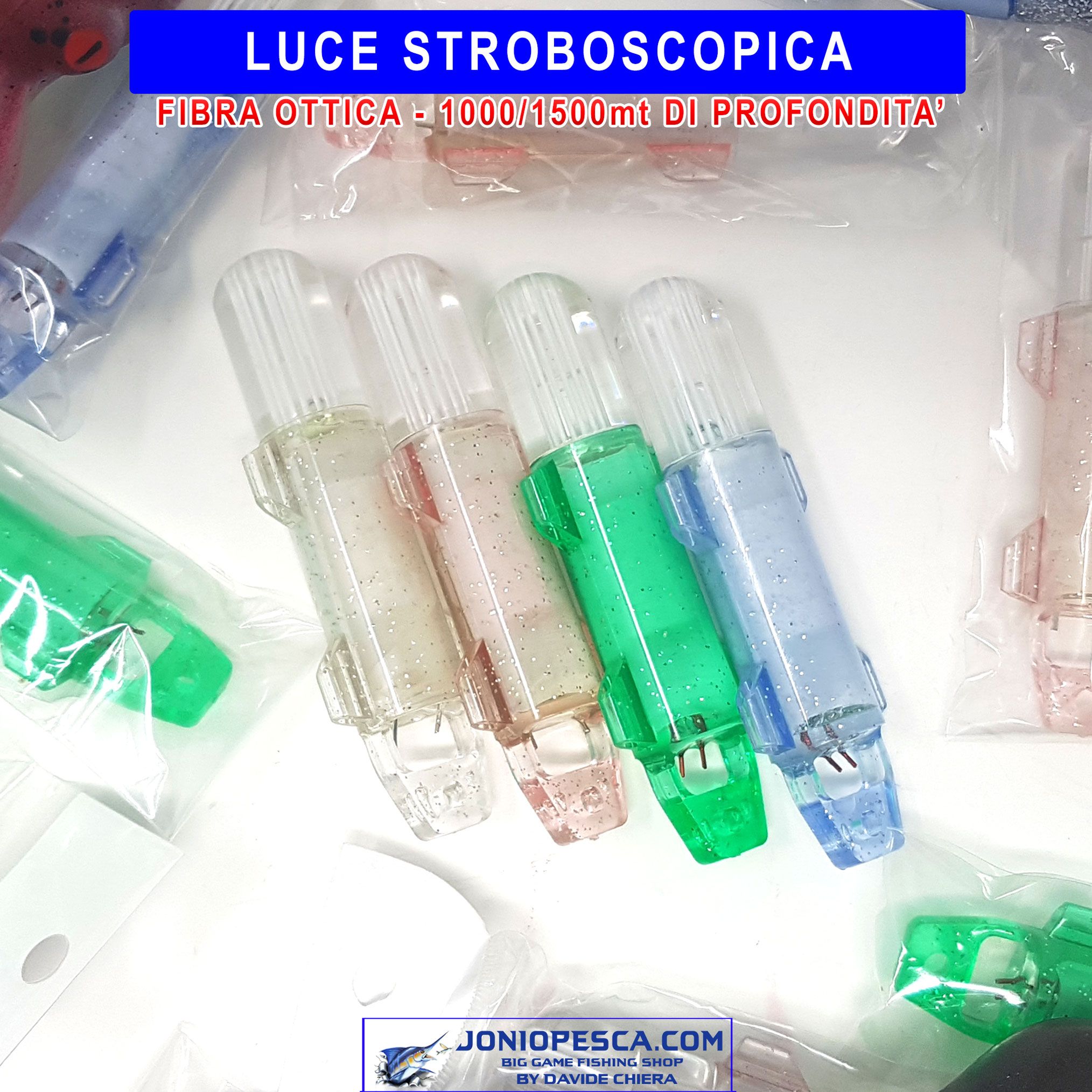 LUCE STROBOSCOPICA AD ALTISSIMA RESISTENZA - Jonio Pesca