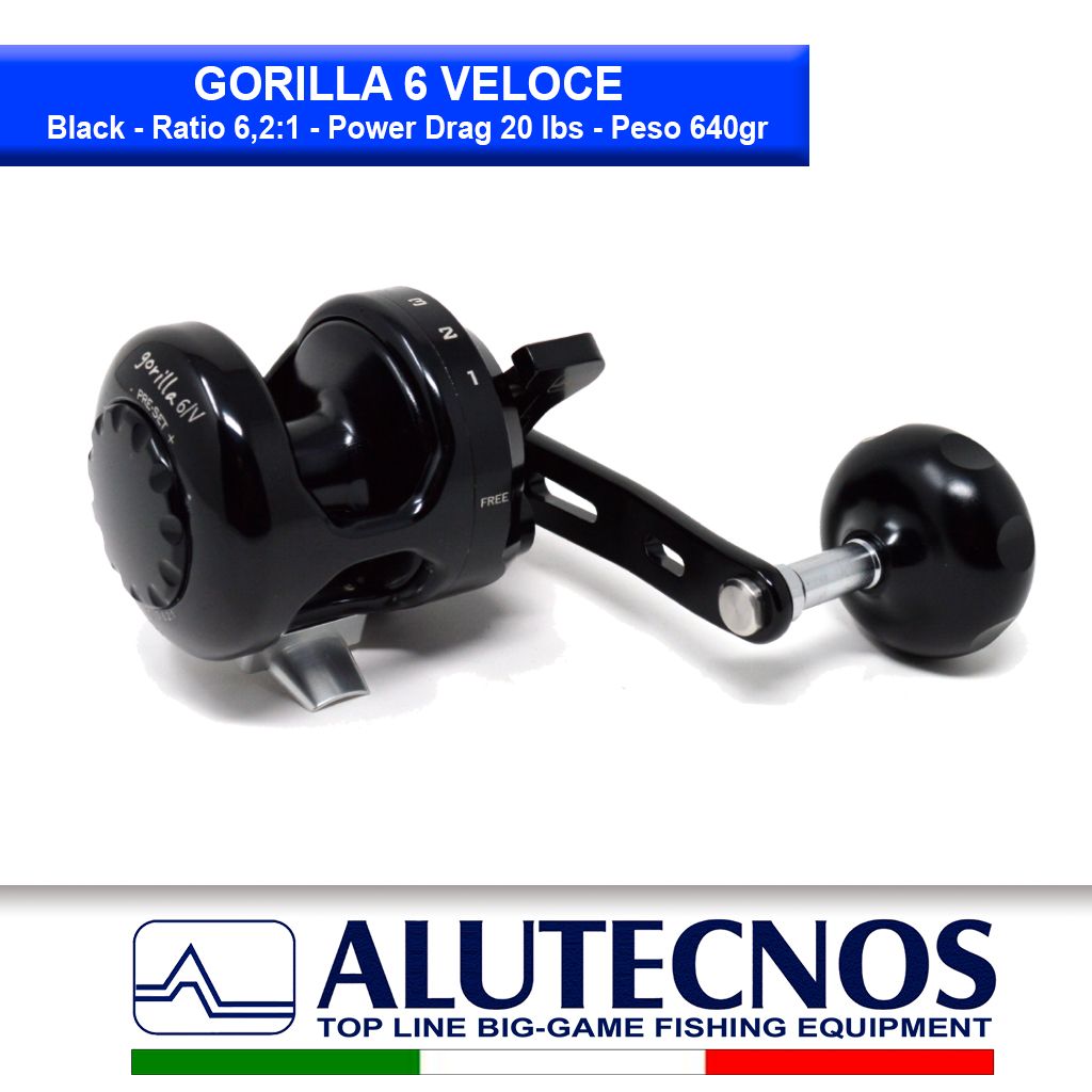 Alutecnos 6 Gorilla Veloce Nero