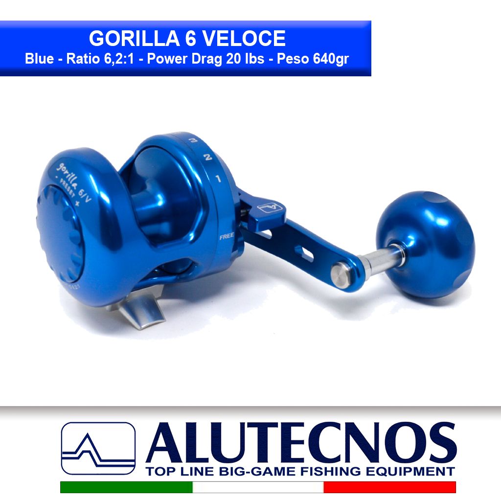 Alutecnos 6 Gorilla Veloce Blu