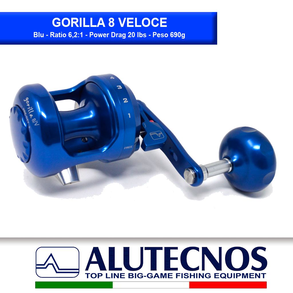 Alutecnos 8 Gorilla Veloce Blu