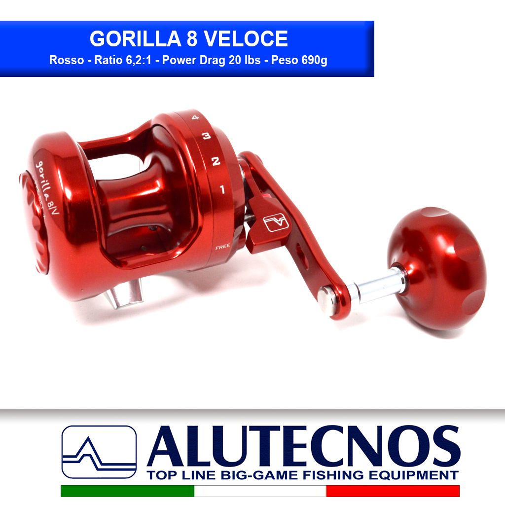 Alutecnos 8 Gorilla Veloce Rosso