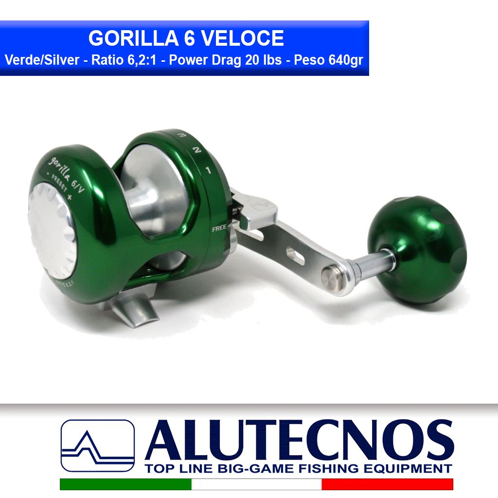 Alutecnos 6 Gorilla Veloce Verde/Silver