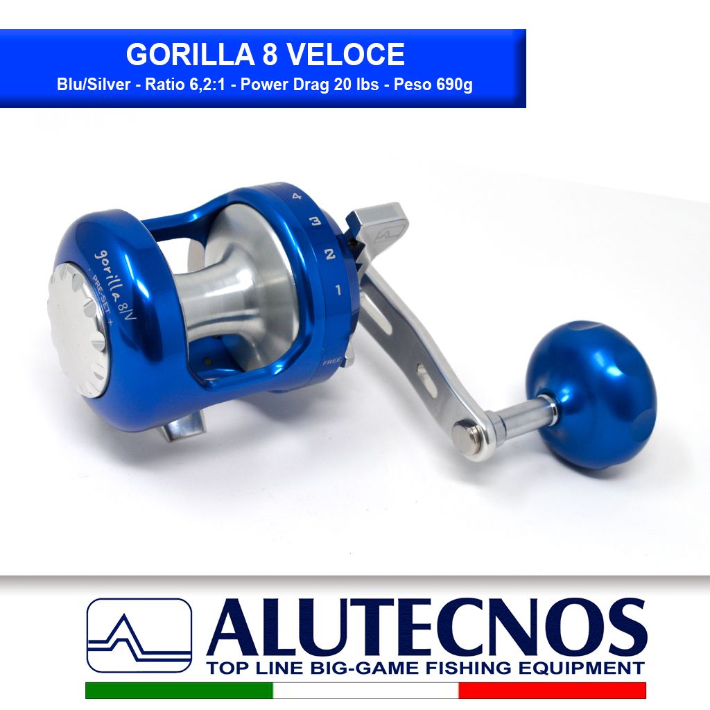 Alutecnos 8 Gorilla Veloce Blu/Silver