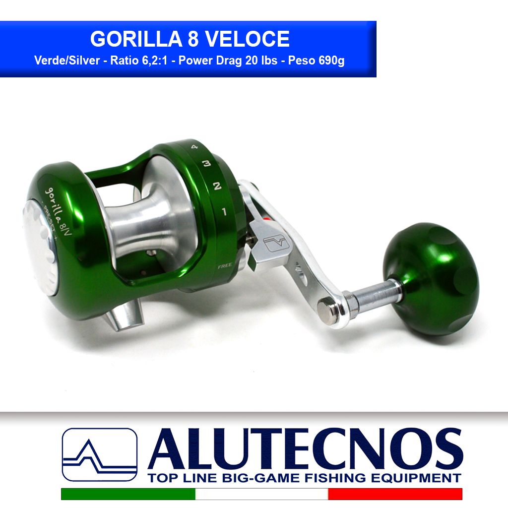 Alutecnos 8 Gorilla Veloce Verde/Silver