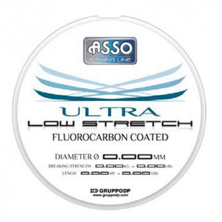 Asso Fluorocarbon 100mt in Fili da pesca