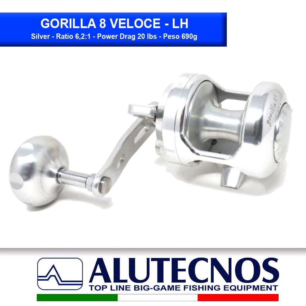 Alutecnos 8 Gorilla Veloce Silver Sinistro