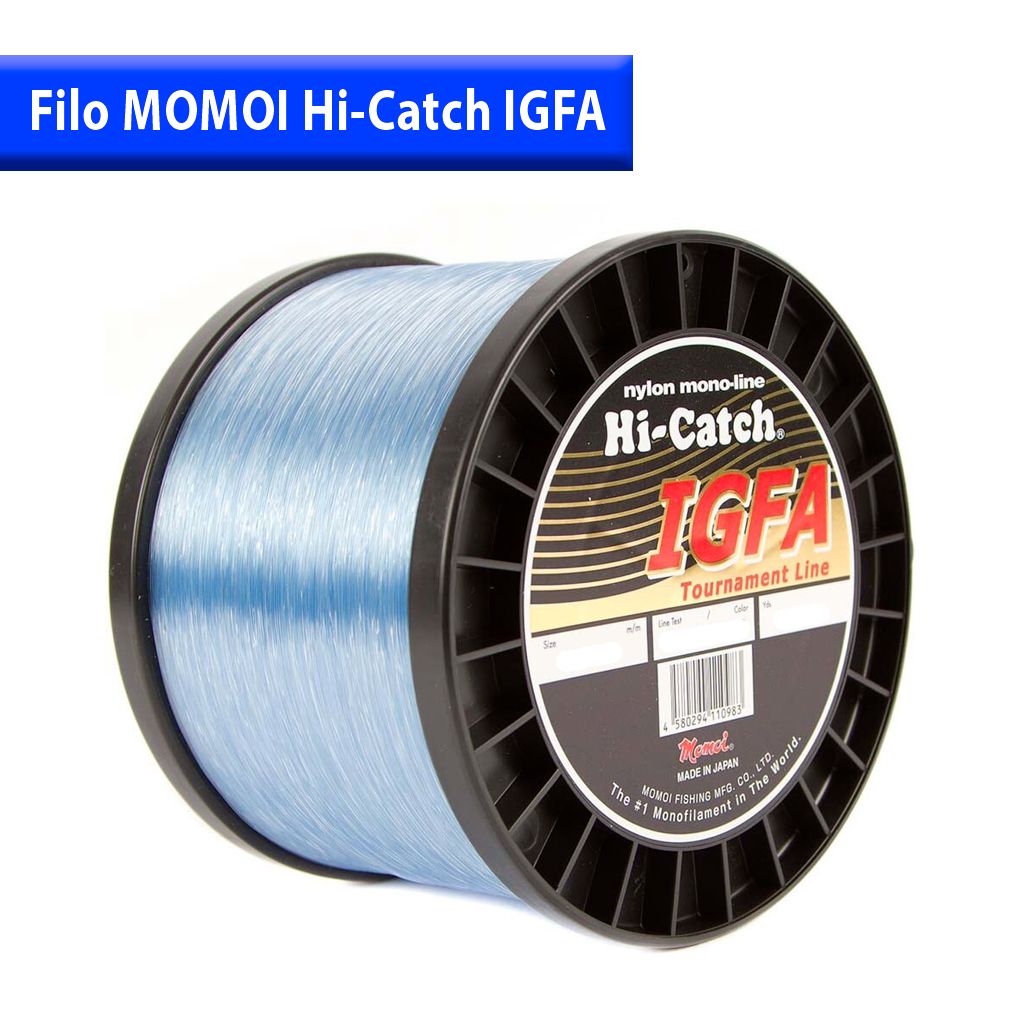 FILO MOMOI HI-CATCH IGFA BLU - 1000MT - Jonio Pesca di Davide Chiera