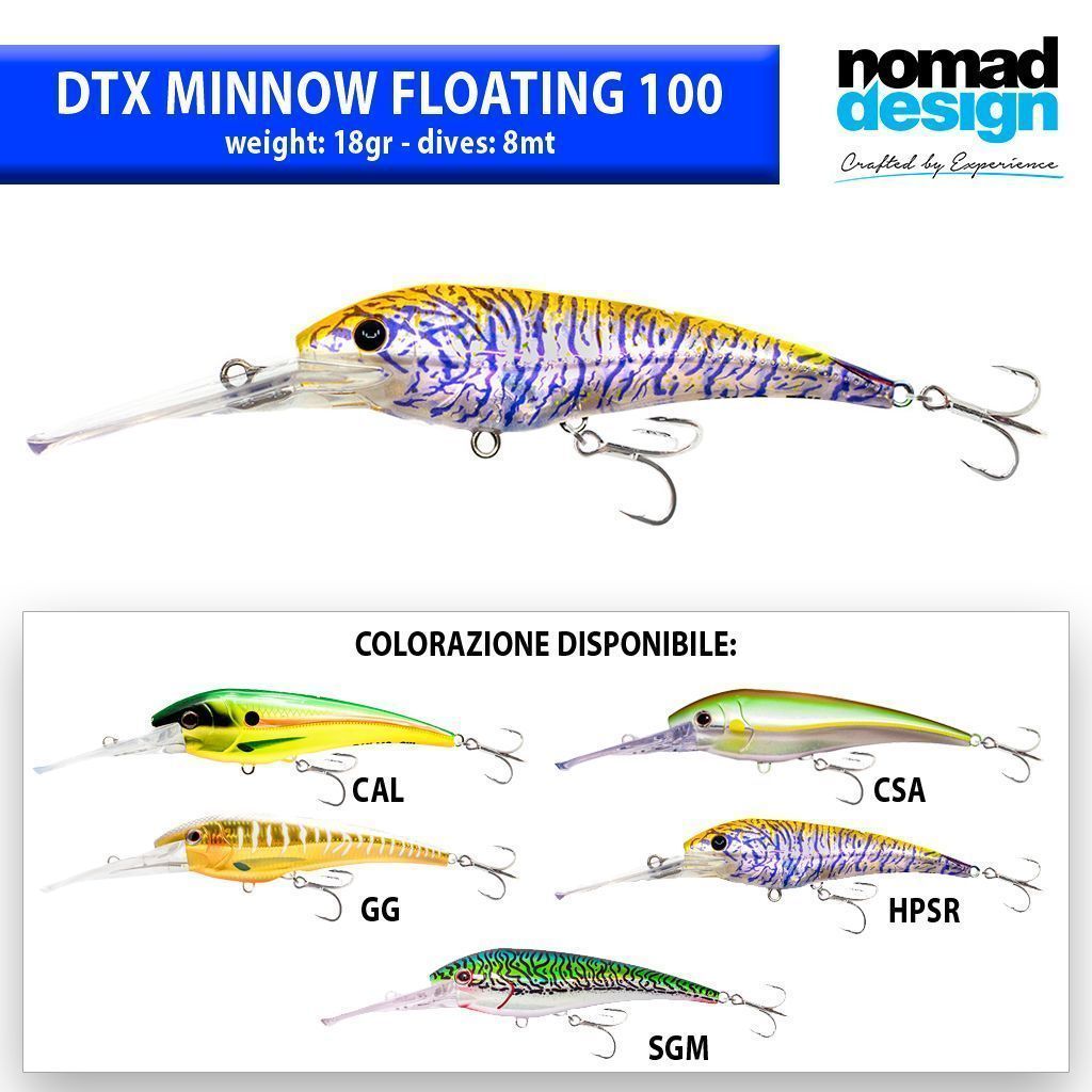 DTX-MINNOW-100f