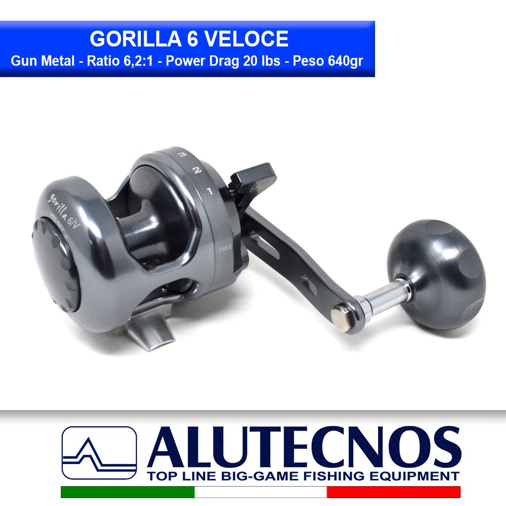 Alutecnos 6 Gorilla Veloce GUN-METAL