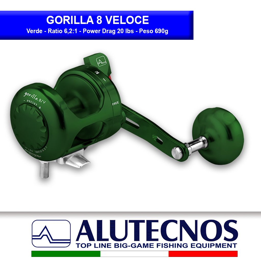 Alutecnos 8 Gorilla Veloce Verde