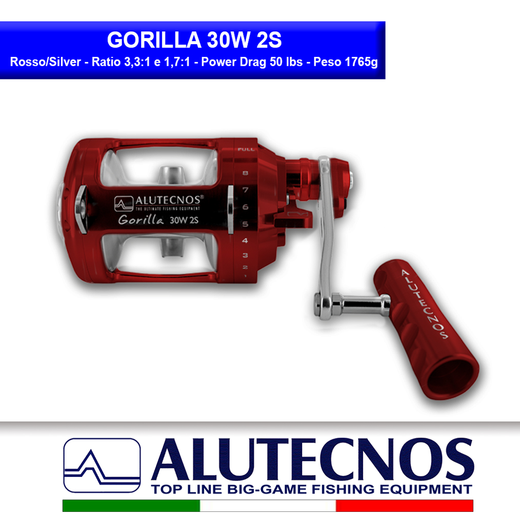 gorilla-30w-2s-rosso-silver gorilla-30w-2s-rosso-silver