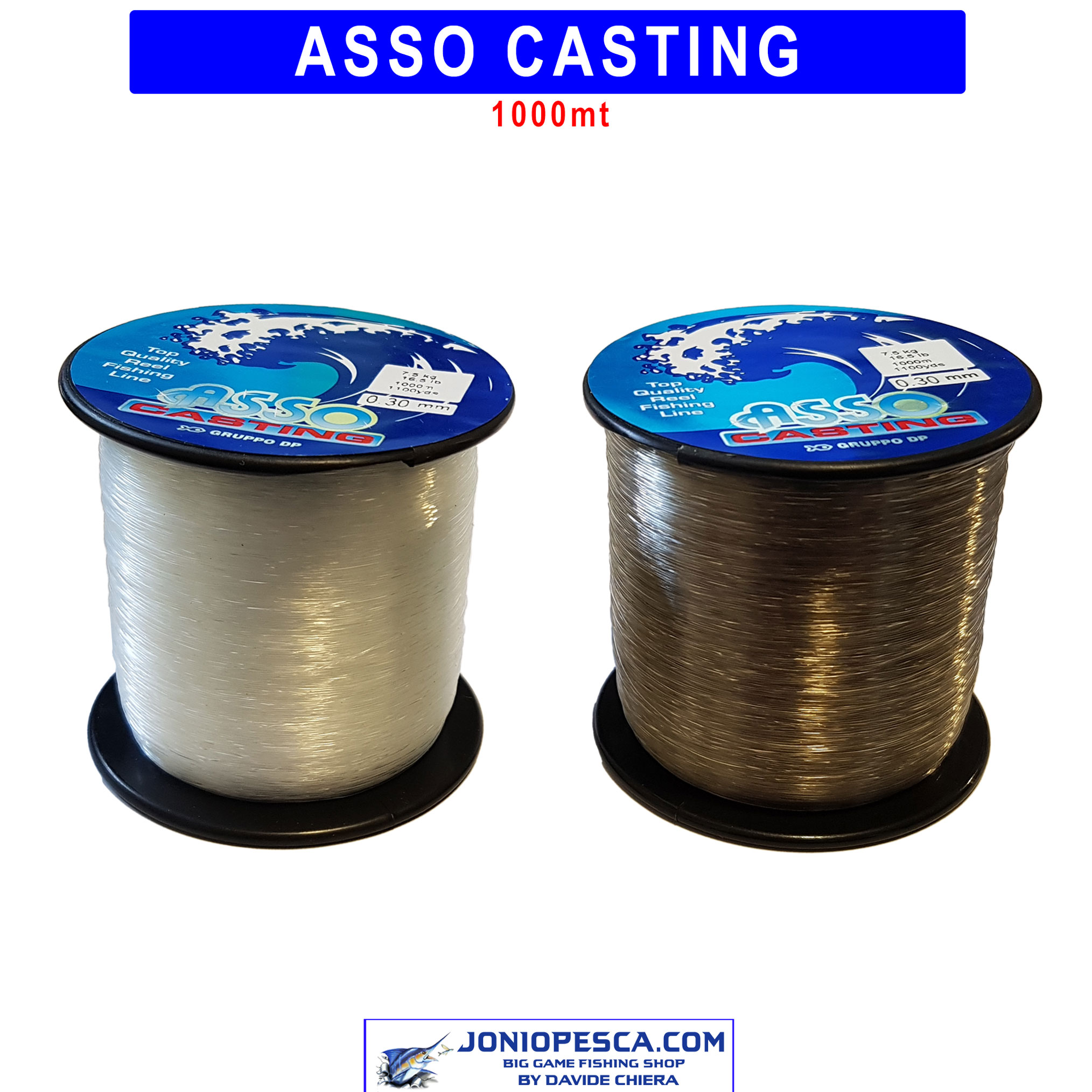 FILO NYLON ASSO CASTING 1000mt