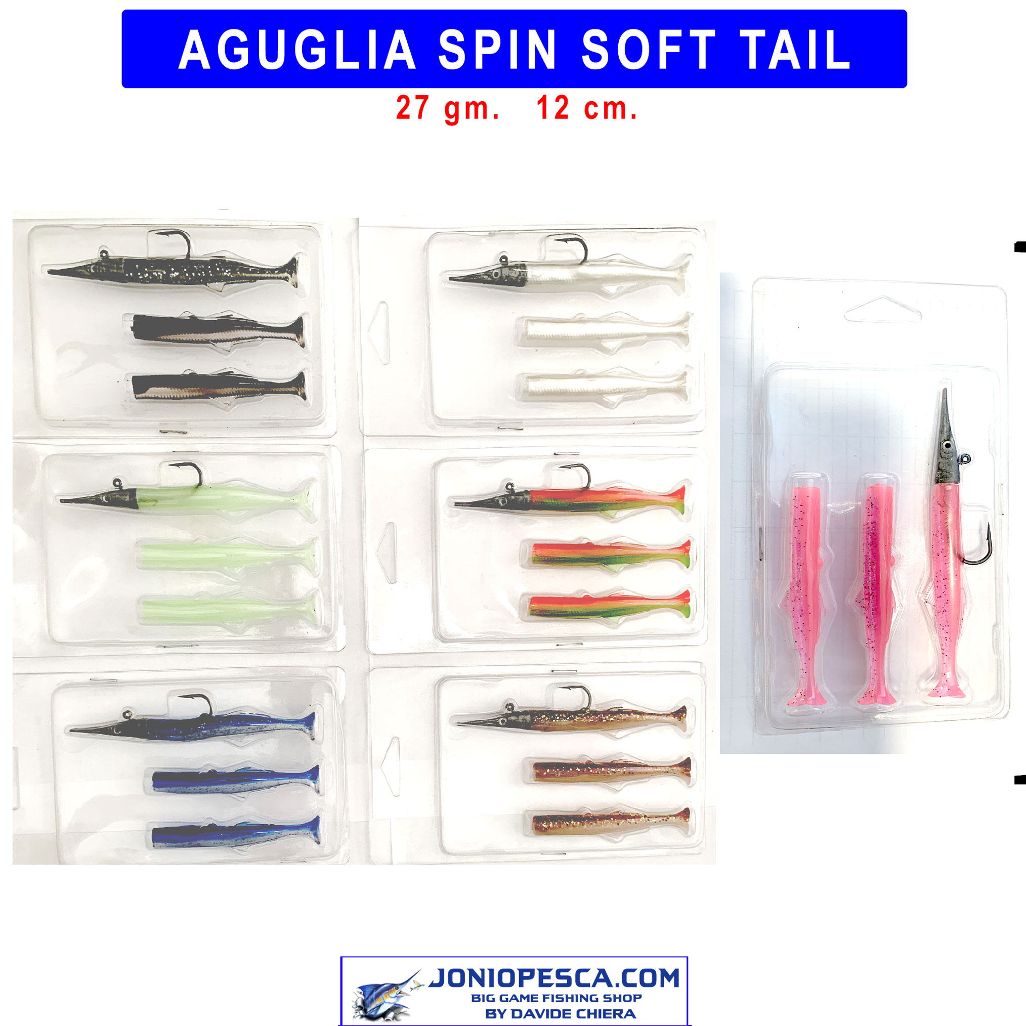 AGUGLIA SPIN SOFT BAIT