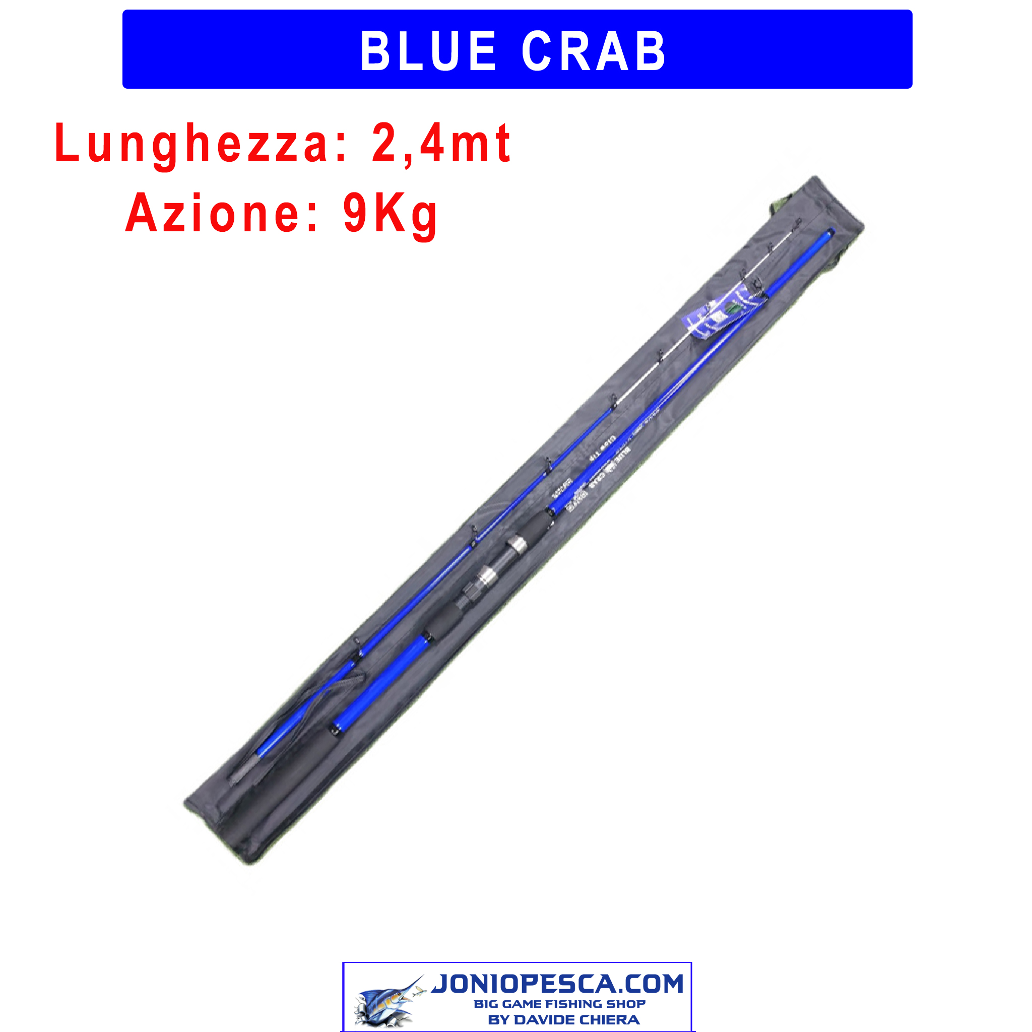 Blue Crab 2,40 mt